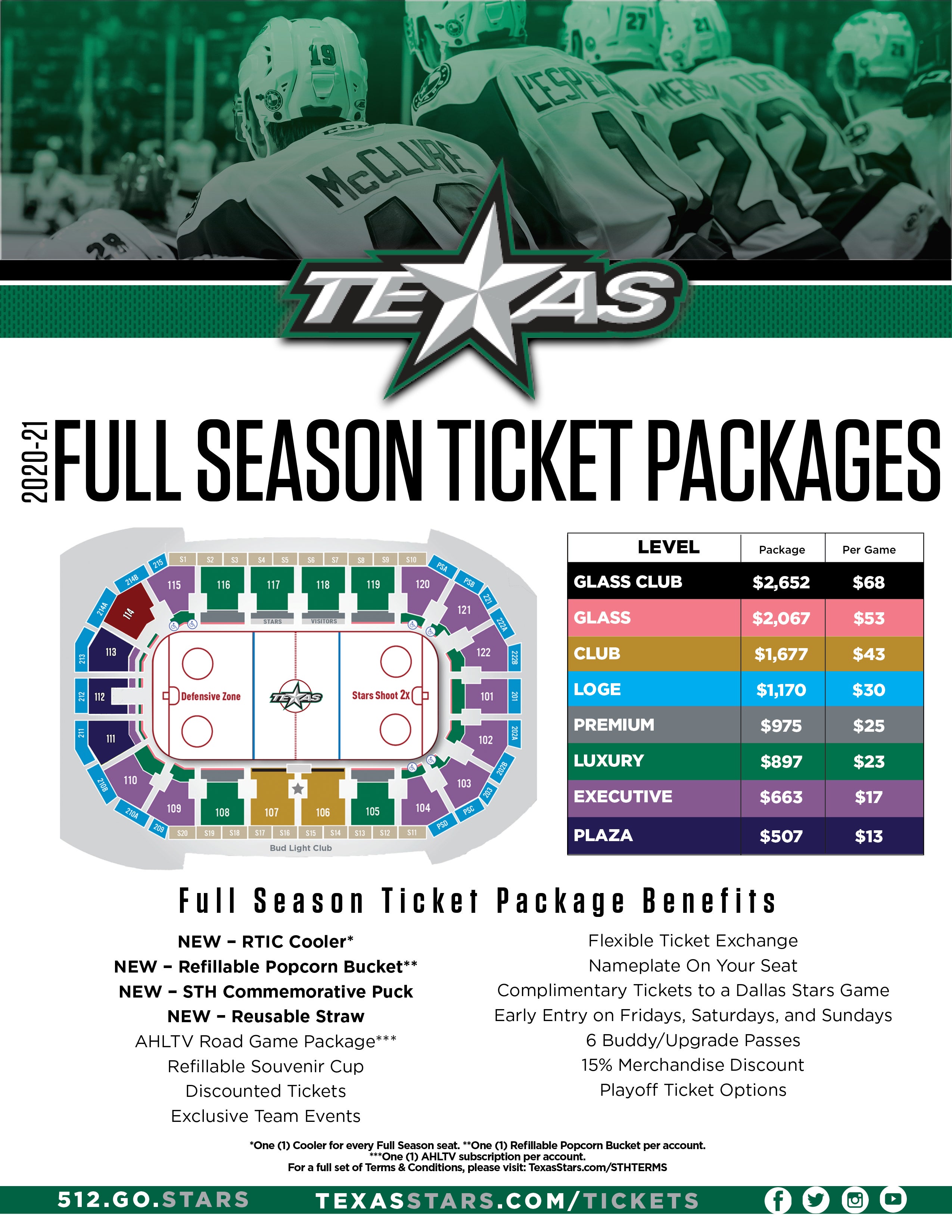 Full Season Tickets Texas Stars