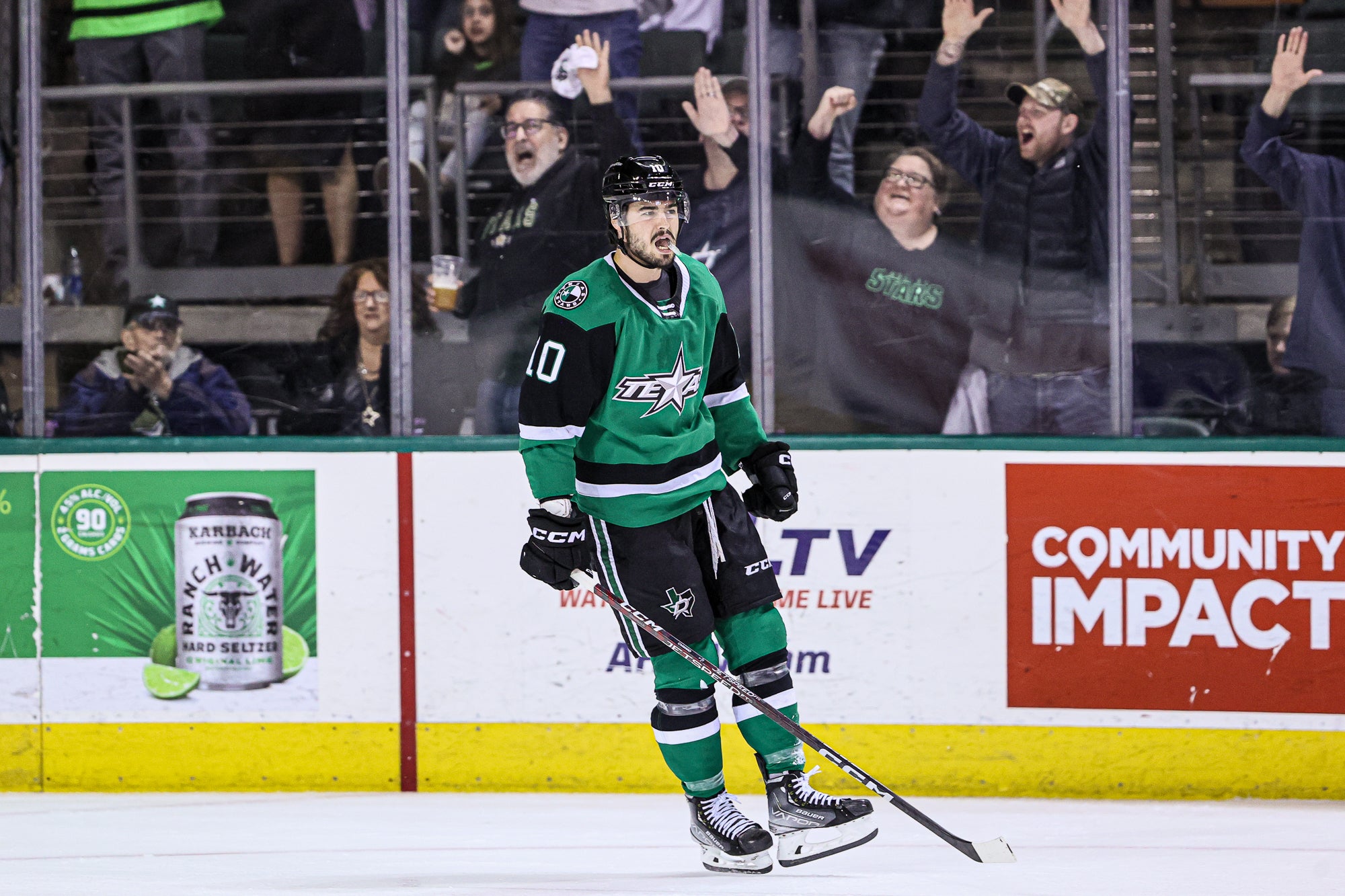Stars Raise Over $23,000 for Charities Through Military Weekend, Texas  Stars