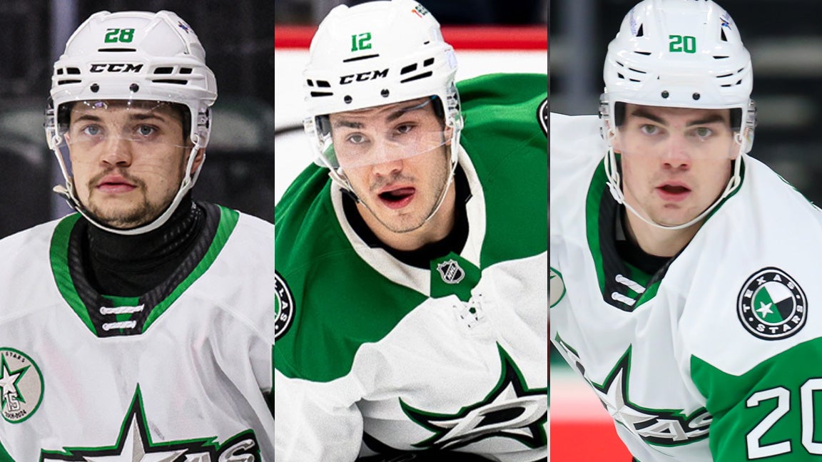 Dallas Loans Blumel, Hyry and Bichsel to Texas Stars